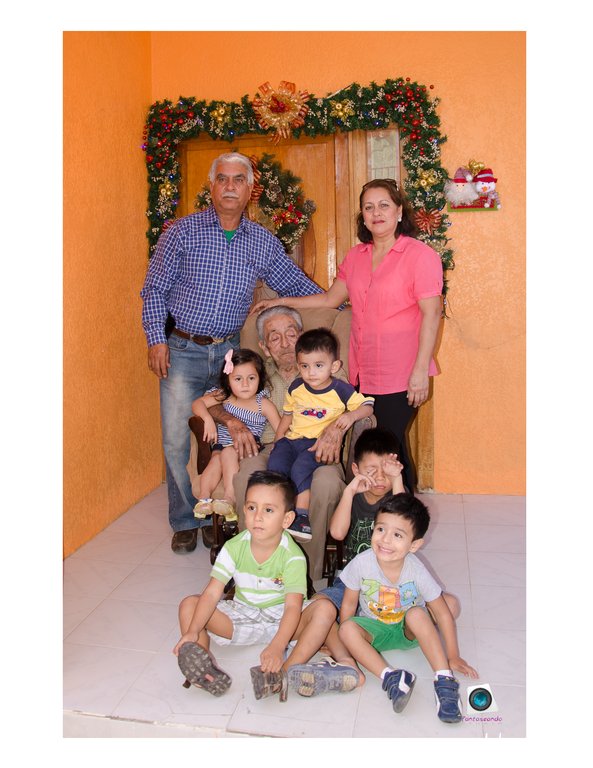 Abuelos y bisnietos